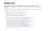 OpenGIS® Geography Markup Language (GML) Implementation