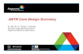 ABTR Core Design Summary