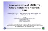 Developments of EUREF's GNSS Reference Network (EPN)