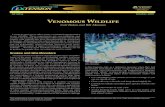 Venomous Wildlife - College of Agriculture and Life Sciences