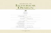 Journal of InterIor DesIgn - Cornell University - Intypes