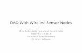 DAQ With Wireless Sensor Nodes - Academic and Event Technology