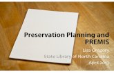 Preservation Planning and PREMIS