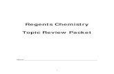 Regents Chemistry Topic Review Packet