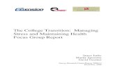 The College Transition: Managing Stress and Maintaining Health