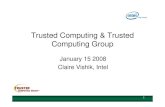 Trusted Computing & Trusted Computing Group