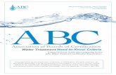 Water Treatment - Association of Boards of Certification