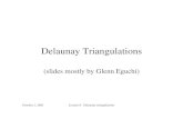 Delaunay Triangulations
