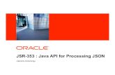JSR-353 : Java API for Processing JSON - The Java Community