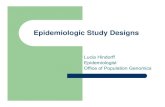 Epidemiologic Study Designs - 2 - National Human Genome Research