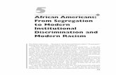 African Americans: From Segregation to Modern Institutional