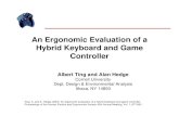 An Ergonomic Evaluation of a Hybrid Keyboard and Game Controller