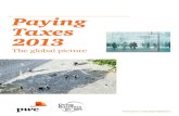 Paying Taxes 2013 - PwC: Building relationships, creating value
