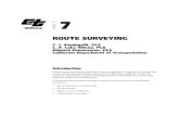 ROUTE SURVEYING - California Department of Transportation