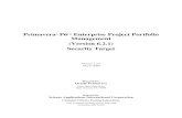 Primavera P6TM Management (Version 6.2.1) Security Target