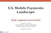 U.S. Mobile Payments Landscape