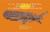 US POPULATION, ENERGY & CLIMATE CHANGE - Center for Environment