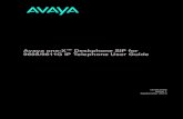Avaya one-X Deskphone SIP for 9608/9611G IP Telephone User Guide