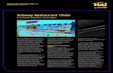 Subway Restaurant Chain - Leviton Security and Automation (HAI by