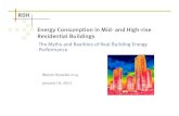 Energy Consumption in Mid-and High-rise Residential Buildings