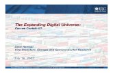 The Expanding Digital Universe
