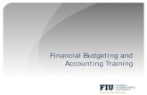 Financial Budgeting and Accounting Training