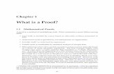 What is a Proof? - MIT - Massachusetts Institute of Technology