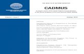 Volume i, issue 1 october 2010 - Cadmus Journal