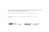 Evaluation of Regional Jet Operating Patterns in the Continental