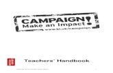 Teachersâ€™ Handbook