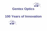 Gentex Optics 100 Years of Innovation