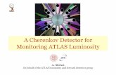 A Cherenkov Detector for Monitoring ATLAS Luminosity