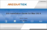 VDI Installation Guide for Mac OS X