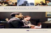 ClInICAl EDuCATIon AT norThwESTErn unIvErSITy SChool oF lAw