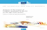 Analysis of the impact of Croatia's accession to the EU on the agri-food sectors