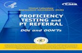 PROFICIENCY TESTING - Home - Centers for Medicare & Medicaid Services