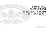 RATING SYSTEM SELECTION GUIDANCE - U.S. Green Building Council | U