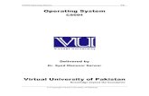 CS604 - Operating Systems