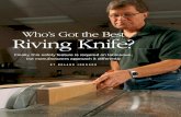Whoâ€™s got the Best Riving Knife?