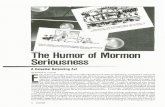 The Humor of Mormon Seriousness: A Celestial Balancing Act