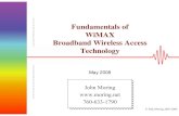 Fundamentals of WiMAX Broadband Wireless Access Technology