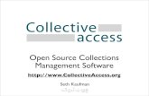 Open Source Collections Management Software