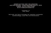 IMPACTS OF MARINE ACOUSTIC TECHNOLOGY ON THE ANTARCTIC ENVIRONMENT