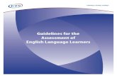 Guidelines for the Assessment of English Language Learners - ETS Home
