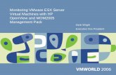 Monitoring VMware ESX Server Virtual Machines with HP OpenView and