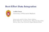 Best-Effort Data Integration