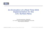 An Evaluation of a Real-Time SOA Implementation for the U.S