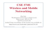 CSE 574S Wireless and Mobile Networking