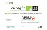A EUREKACluster for Low Carbon Energy Technologies