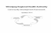WRHA Community Development Framework - Winnipeg Regional